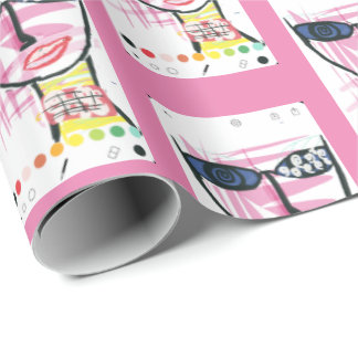 Wrapping Paper - It Girl Pink