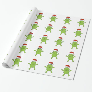 WRAPPING PAPER JOLLY FROG