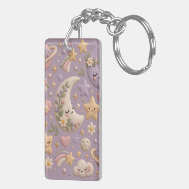 Wrapping Paper Key Ring (Back Right)