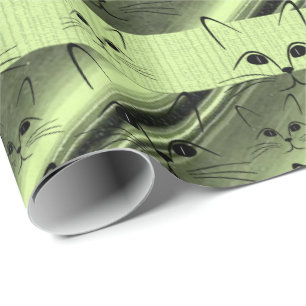 Wrapping Paper Kitten