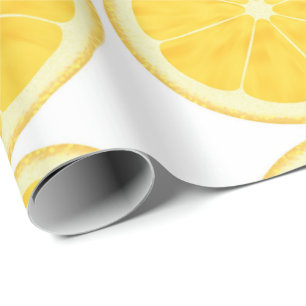 Wrapping Paper - Lemon Slice
