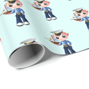 Wrapping Paper Little Sailor