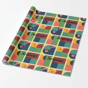 Wrapping Paper – Modern Abstract Geometric Pattern