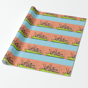 Wrapping paper, nautical paper