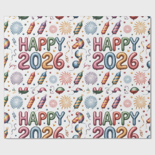 Wrapping Paper-New Year 2026 Paper