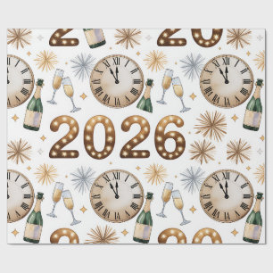 Wrapping Paper-New Year 2026 Wrapping Paper