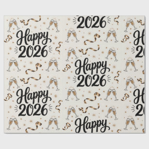 Wrapping Paper-New Year 2026 Wrapping Paper