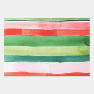Wrapping paper - paint stripes