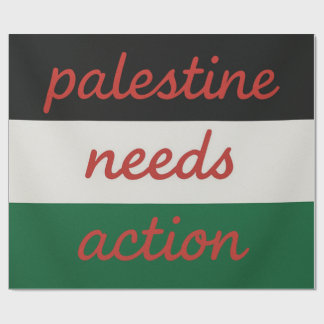 Wrapping Paper palestine needs action