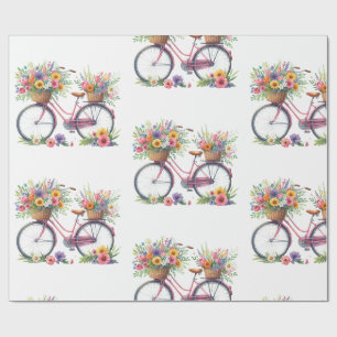 Wrapping Paper-Pastel Spring Floral Wrapping Paper