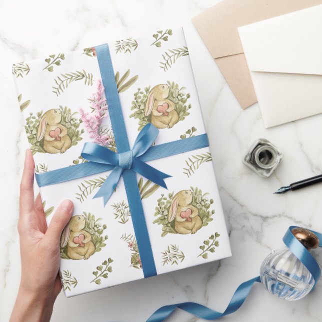 Wrapping Paper - Rabbits Pattern (Gifting)