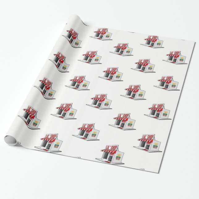 Wrapping Paper Realtor (Unrolled)