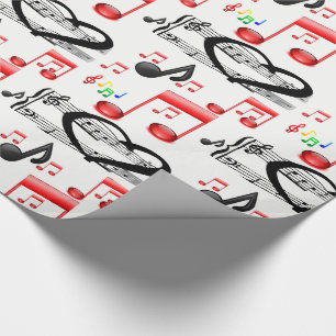Wrapping paper Rock Music