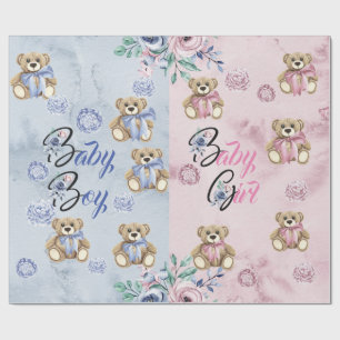 Wrapping Paper Roll 30' Gender Reveal Party