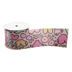 Wrapping Paper Satin Ribbon