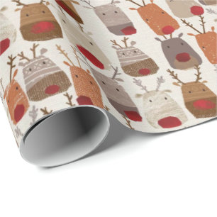 Wrapping Paper - Scandinavian Design Reindeer