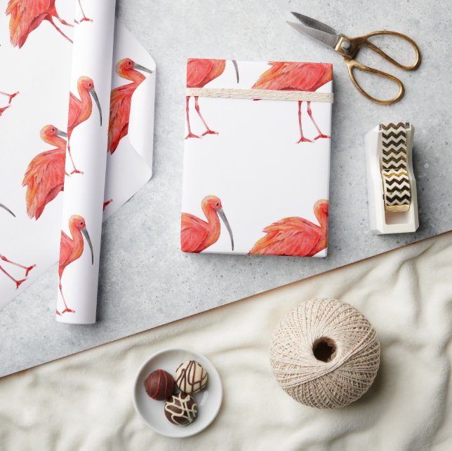 Wrapping Paper - Scarlet Ibis (Crafts)