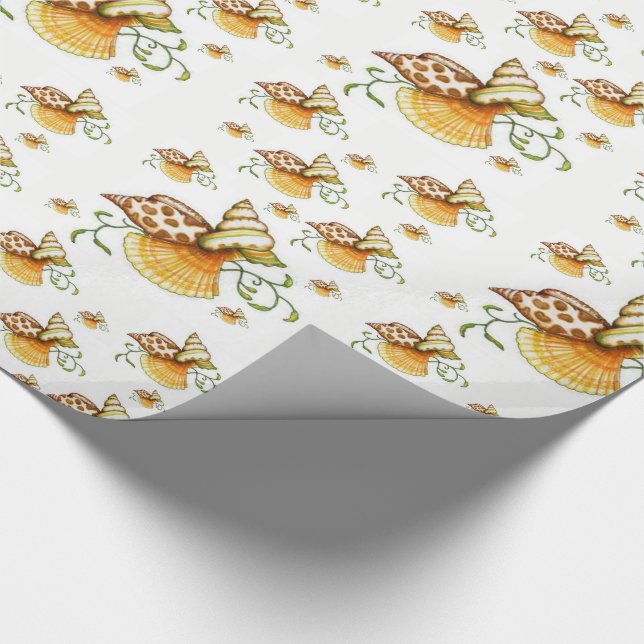 Wrapping paper Seashells (Corner)