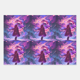 Wrapping Paper Sheet Set "MUTEKI"