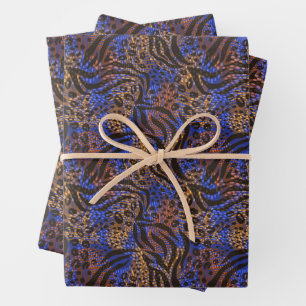 Wrapping Paper Sheets-Animal Print