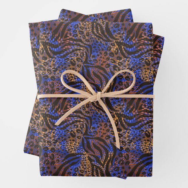 Wrapping Paper Sheets-Animal Print (In situ)
