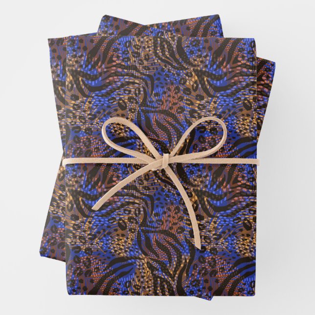 Wrapping Paper Sheets-Animal Print (In situ)