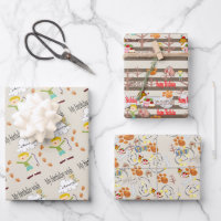 Wrapping Paper Sheets appy BirthdayWish for a dog 