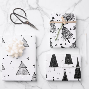 Wrapping Paper Sheets - Christmas Patterns
