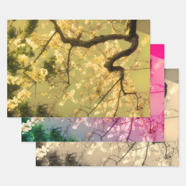 Wrapping Paper Sheets: Japanese Floral Collection (Set)