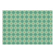 Wrapping Paper Sheets with snowflakes, Set of 3pic