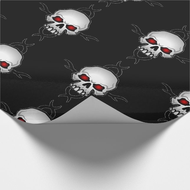 Wrapping paper Skulls (Corner)