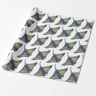 wrapping paper sting ray pattern