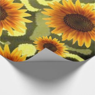 Wrapping paper Sunflower