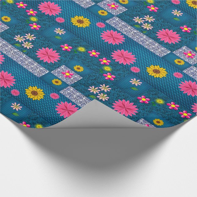 Wrapping paper Sunflower (Corner)