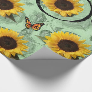 Wrapping paper Sunflower