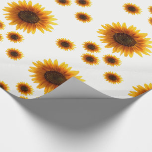 Wrapping paper Sunflower