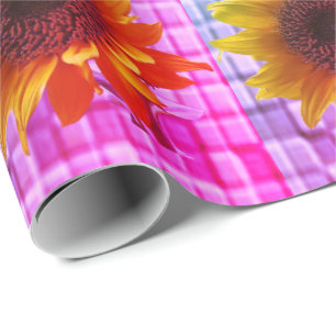 Wrapping paper Sunflower