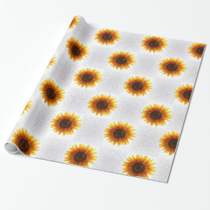 Wrapping paper Sunflower