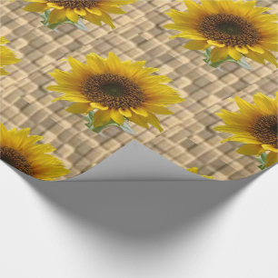 Wrapping paper Sunflower