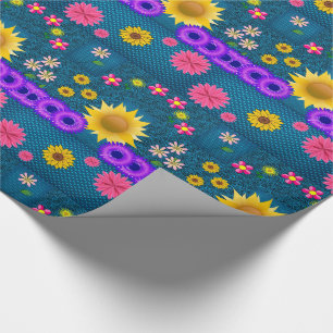 Wrapping paper Sunflower