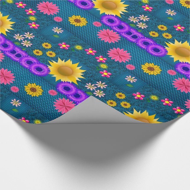 Wrapping paper Sunflower (Corner)