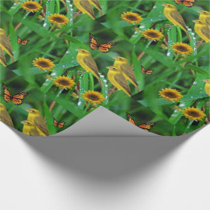 Wrapping paper Sunflower