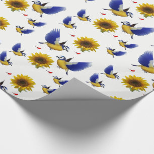 Wrapping paper Sunflower