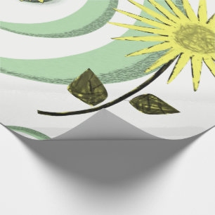 Wrapping paper Sunflower