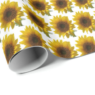 Wrapping paper Sunflower