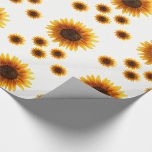 Wrapping paper Sunflower