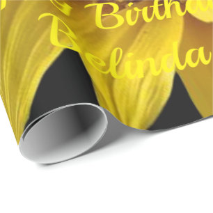 Wrapping paper Sunflower