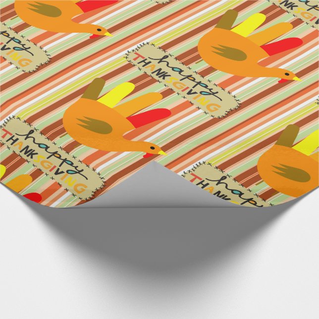 Wrapping paper Thanksgiving (Corner)