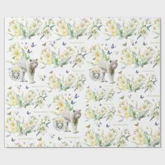 Wrapping Paper Tiger