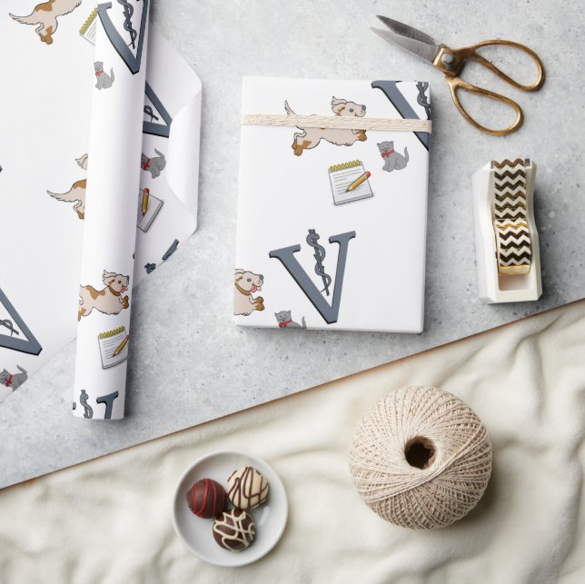 Wrapping Paper Veterinarian (Crafts)